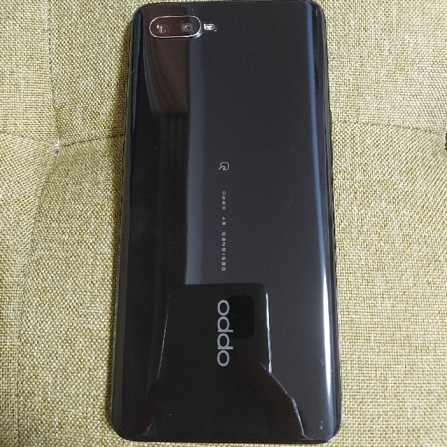 OPPO(オッポ)のOPPO reno A 128G ブラック 楽天モデル SIMフリー スマホ/家電/カメラのスマートフォン/携帯電話(スマートフォン本体)の商品写真