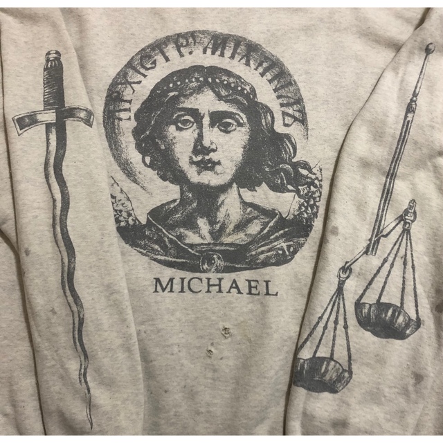 SAINT MICHAEL CREW MIC SWEAT