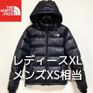 ザノースフェイス(THE NORTH FACE)の美品希少!THE NORTH FACE ヌプシ ダウンジャケット レディースXL(ダウンジャケット)