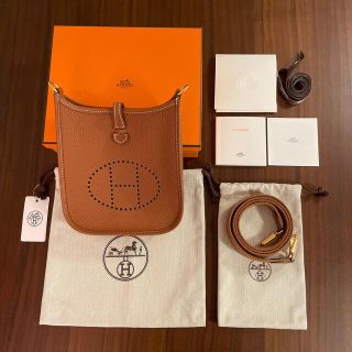 エルメス(Hermes)のちぇちゃん様専用✴︎HERMES✴︎ミニエブリン tpm ゴールド金具(ショルダーバッグ)