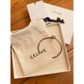 セリーヌ(celine)の【美品】値下げしました! CELINE ノット エクストラシンブレスレット(ブレスレット/バングル)