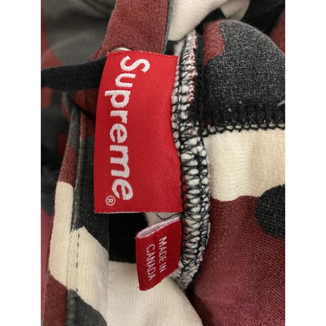 supreme 迷彩 パーカー