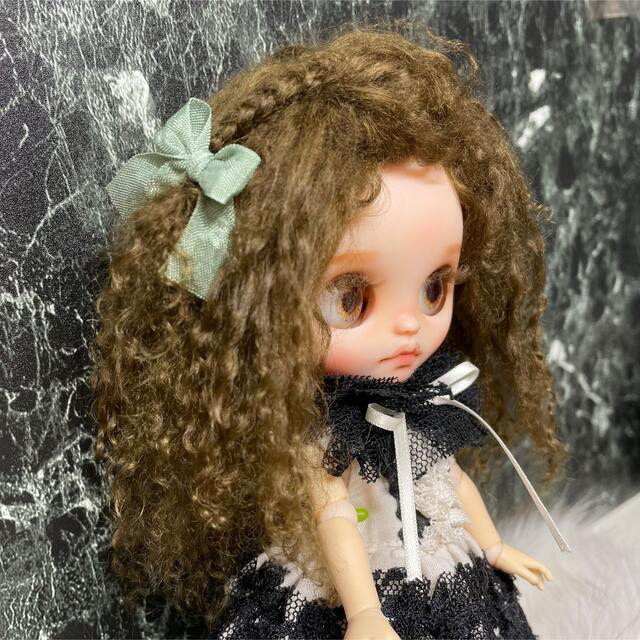 blythe _wm-783オリーブ????チベットラムウィッグ