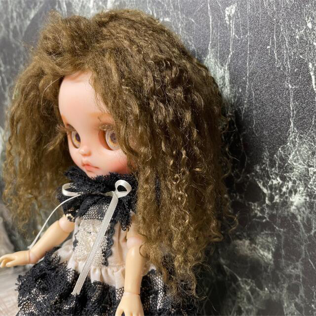 blythe _wm-783オリーブ????チベットラムウィッグ