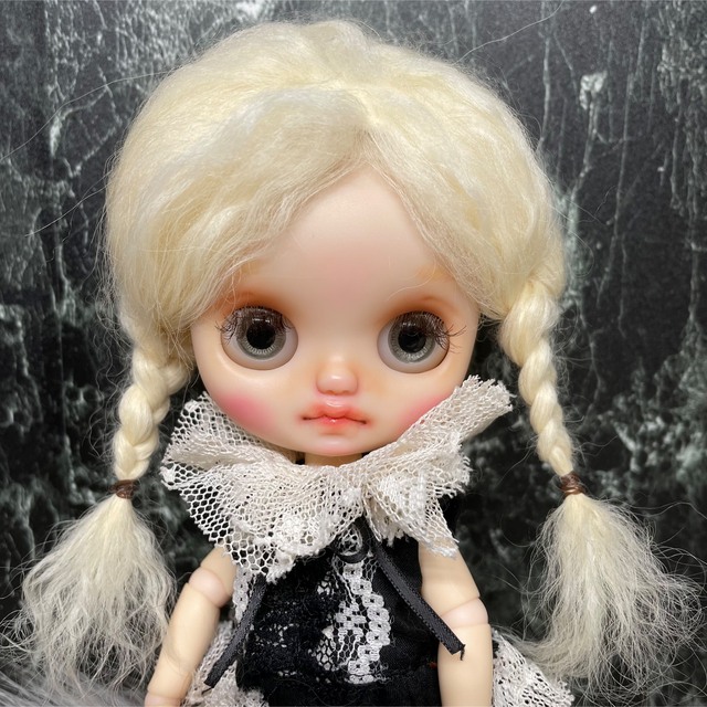 blythe _wm-783オリーブ????チベットラムウィッグ