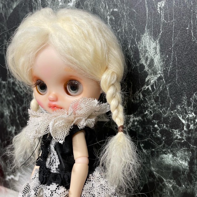 blythe _wm-783オリーブ????チベットラムウィッグ