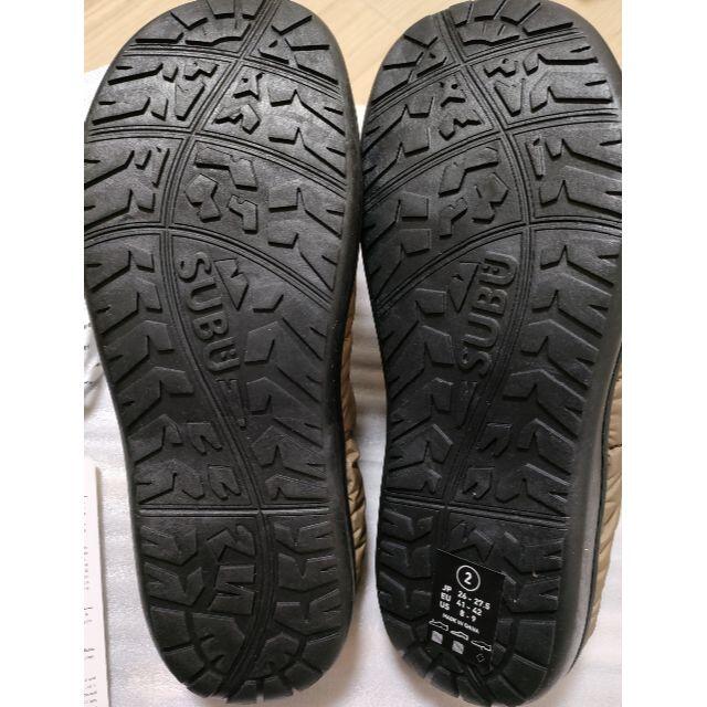 新品 NANGA×SUBU AURORA WINTER SANDAL コヨーテ2 5