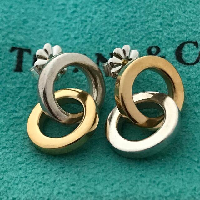 Tiffany コンビ サークル ピアス