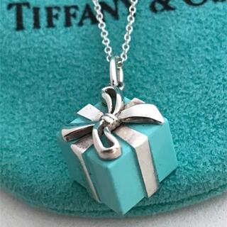 Tiffany ブルーボックス ロングチェーンネックレス