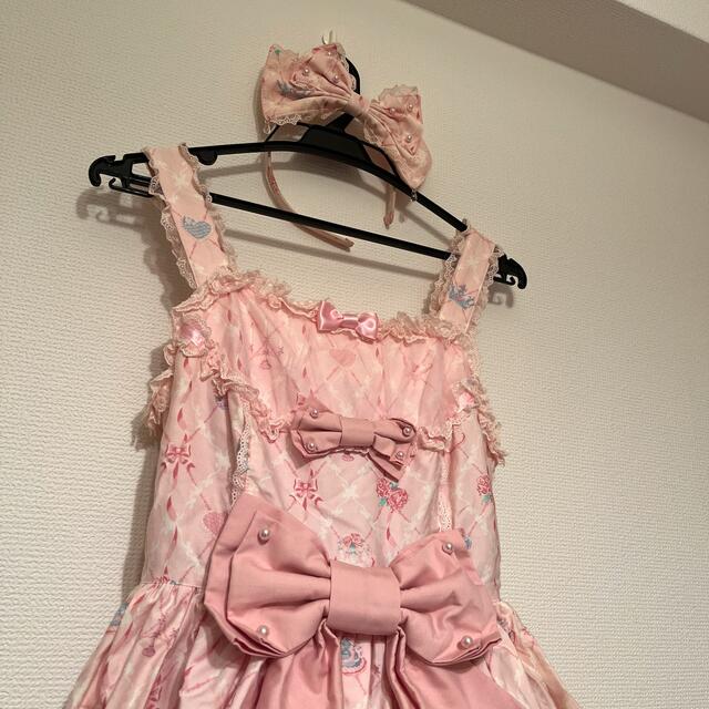 Angelic pretty メモリアルケーキワンピース　白