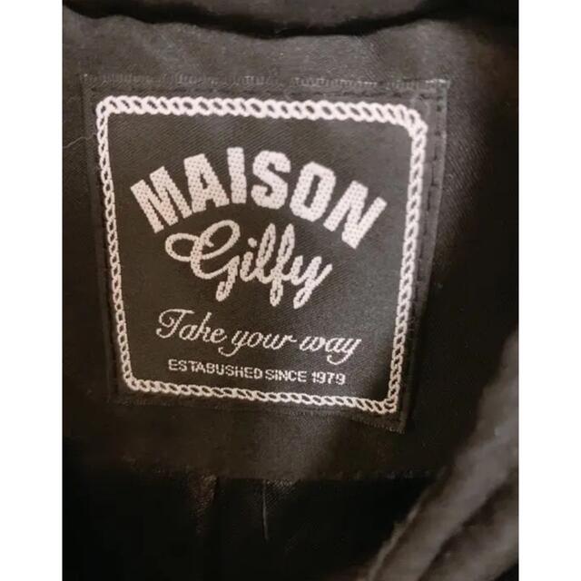 MAISON GILFY(メゾンギルフィー)のMAISON  GILFY★メゾン ギルフィ★ダウン★アウター★ブラック レディースのジャケット/アウター(ダウンジャケット)の商品写真