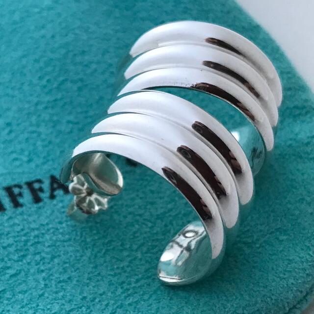 Tiffany ヴィンテージ フープ ピアス 希少美品 - ピアス
