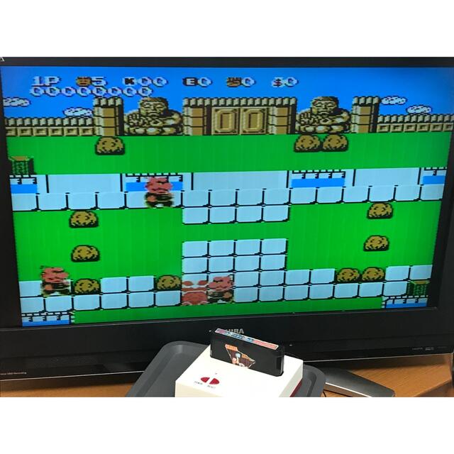 ファミリーコンピュータ(ファミリーコンピュータ)のFC ファミコンソフト　2本セット　ジャンク エンタメ/ホビーのゲームソフト/ゲーム機本体(家庭用ゲームソフト)の商品写真