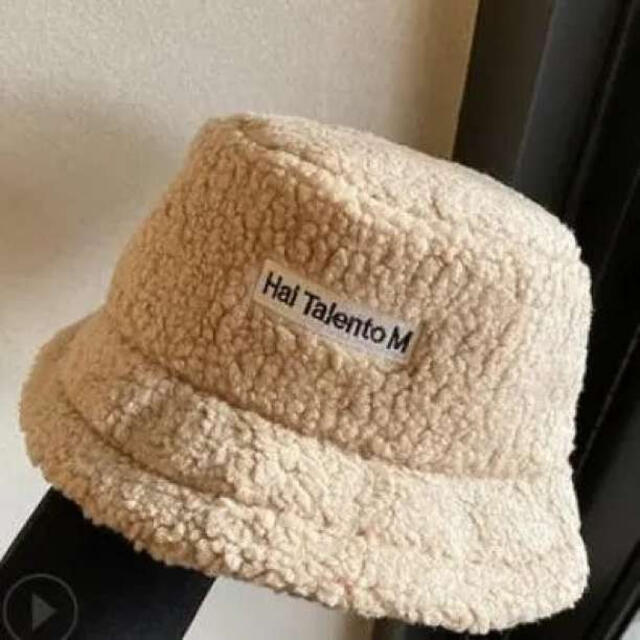 （トレンド）ボアハット 冬アイテム 冬帽子 暖かい ふわふわ モコモコハット レディースの帽子(ニット帽/ビーニー)の商品写真