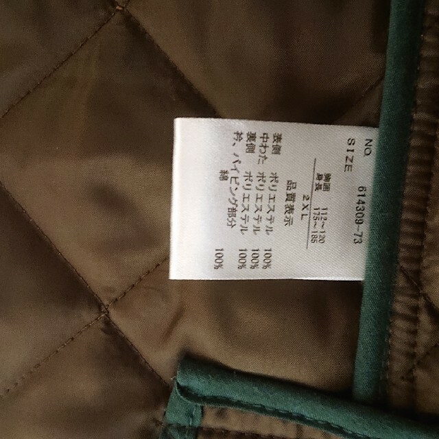 TAKA-Q(タカキュー)のﾌｰﾄﾞ付 ｷﾙﾃｨﾝｸﾞｺｰﾄ 2xl ﾌﾞﾗｳﾝ メンズのジャケット/アウター(トレンチコート)の商品写真