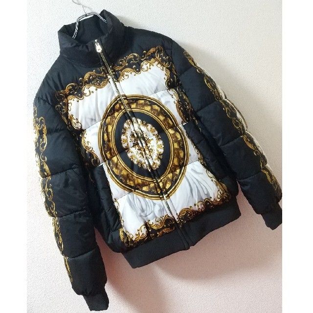 ZARA バロック調 パフジャケット ダウンジャケット ヨーロピアン 匿名