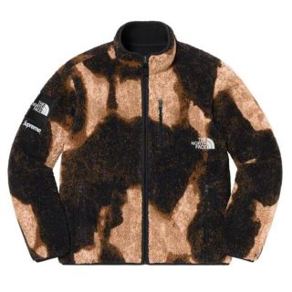 シュプリーム(Supreme)のSupreme TNF Bleached Denim Fleece Jacket(ブルゾン)