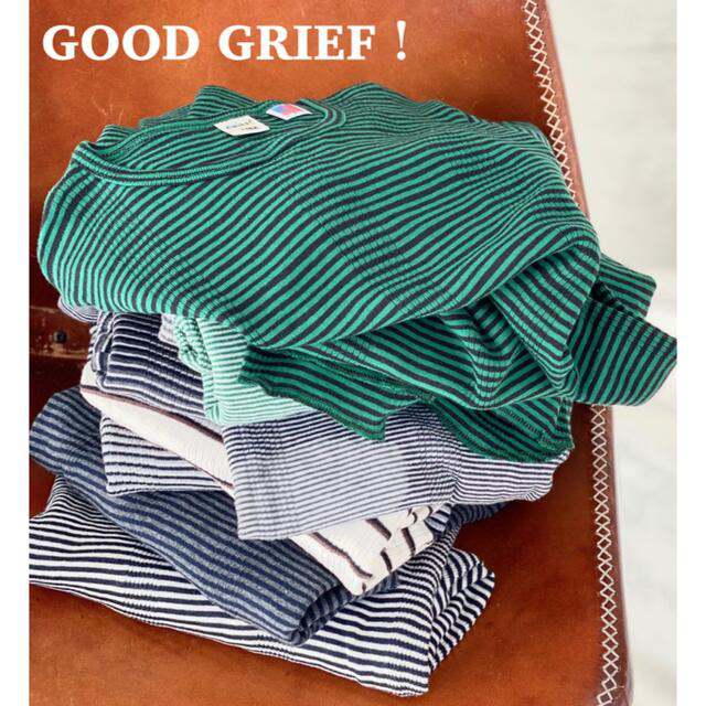 L´Appartement GOOD GRIEF! Border L/S Tee トップス L´Appartement GOOD GRIEF! Border L/S Tee トップス