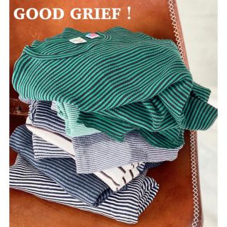 アパルトモンドゥーズィエムクラス(L'Appartement DEUXIEME CLASSE)のL'Appartement GOOD GRIEF! Border L/S Tee(カットソー(長袖/七分))