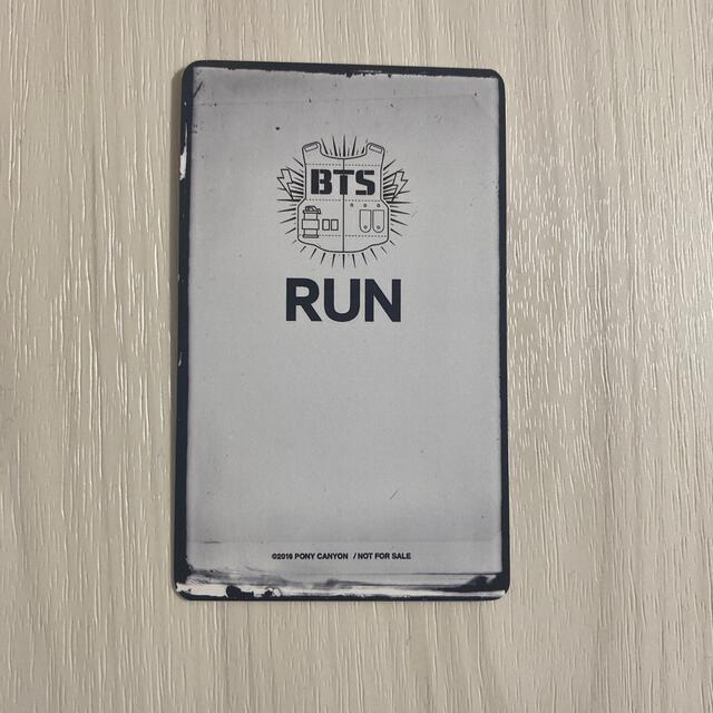 BTS RUN 握手会 トレカ ジョングク