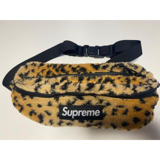 シュプリーム(Supreme)のシュプリーム　レオパード　フリース　ウェストバッグ　Supreme(ウエストポーチ)