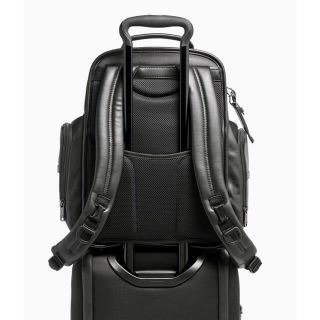 【未使用】TUMI Alpha3 最高峰カーボン/レザー ブリーフパック