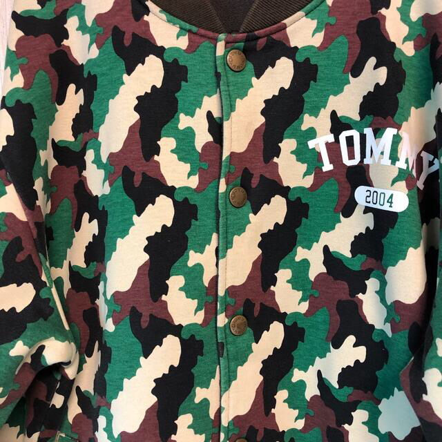 TOMMY(トミー)の希少！TOMMY✖︎PLAY BOY 迷彩 スタジャントミー プレイボーイ メンズのジャケット/アウター(スタジャン)の商品写真