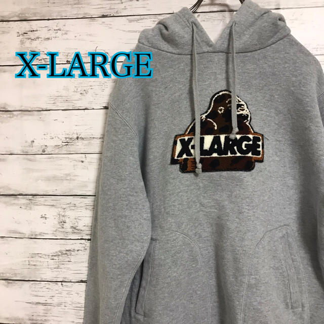 【X-LARGE】エクストラージ　パーカー　ゴリラロゴ