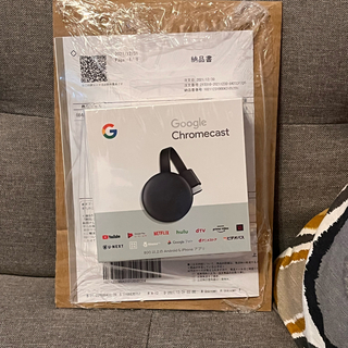 クローム(CHROME)のGoogle Chromecast 第3世代 グーグルクロームキャスト(映像用ケーブル)