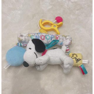 スヌーピー(SNOOPY)のスヌーピー　ベビーカートイ(ベビーカー用アクセサリー)