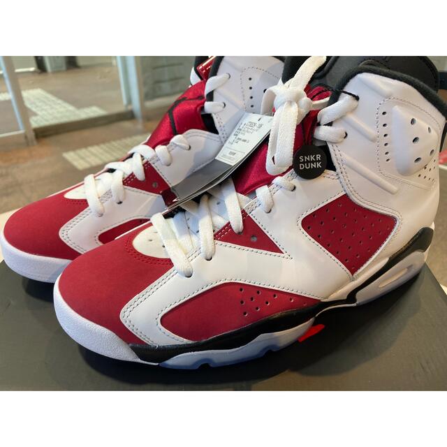 2021 NIKE AIR JORDAN 6 RETRO OG CARMINE