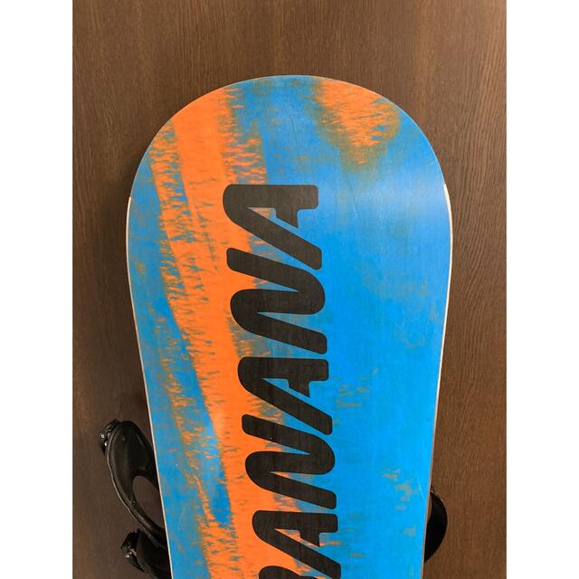 LIB TECH(リブテック)のLIBTECH SKATEBANANA BTX 156cm 青橙 スポーツ/アウトドアのスノーボード(ボード)の商品写真