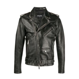 DSQUARED2 レザージャケット ライダース46 定価462,000円