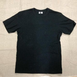 ユニクロ(UNIQLO)のUNIQLO ユニクロ Tシャツ 黒Tシャツ Sサイズ(Tシャツ/カットソー(半袖/袖なし))