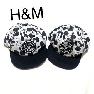 エイチアンドエム(H&M)のH&M購入　ミッキーキャップ(帽子)