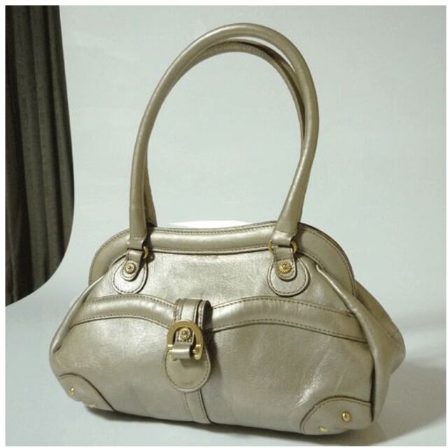 Dakota - ダコタ　Dakota　レザー　シルバー系　銀色系　ハンドバッグ　レディース