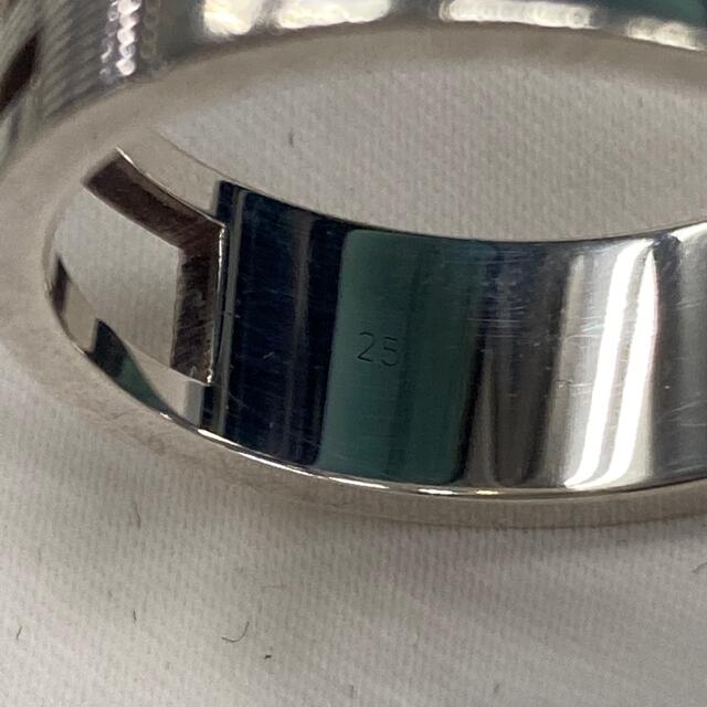 グッチ/GUCCI ブランデッド G リング シルバー 925 サイズ 25 グッチ/GUCCI ブランデッド G リング シルバー 925 サイズ 25