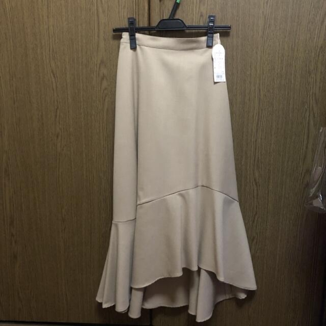 And Couture(アンドクチュール)のアンドクチュール☆ サキソニー裾切り替えスカート⭐︎マーメイドスカート レディースのスカート(ひざ丈スカート)の商品写真