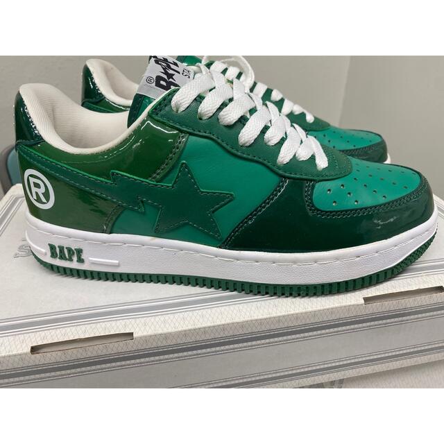 A BATHING APE(アベイシングエイプ)の渋谷限定 APE BAPESTA US6 新品 メンズの靴/シューズ(スニーカー)の商品写真