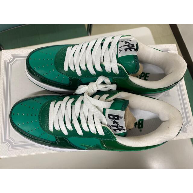 A BATHING APE(アベイシングエイプ)の渋谷限定 APE BAPESTA US6 新品 メンズの靴/シューズ(スニーカー)の商品写真