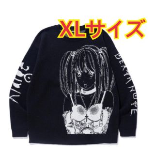 エクストララージ(XLARGE)のXLARGE x DEATHNOTE MISA KNITSWEATER(ニット/セーター)