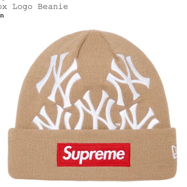 Supreme New York Yankees Box Logo Beanie