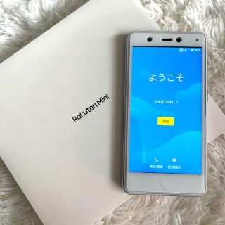 ラクテン(Rakuten)の【美品】Rakuten mini(携帯電話本体)