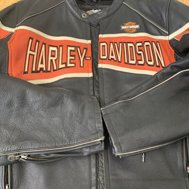 Harley Davidson(ハーレーダビッドソン)のハーレーダピットソン革ジャン メンズのジャケット/アウター(ライダースジャケット)の商品写真