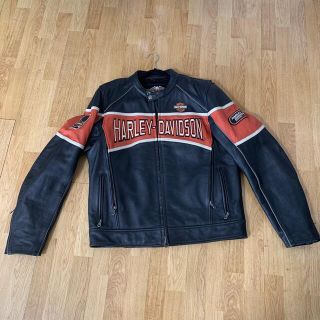 ハーレーダビッドソン(Harley Davidson)のハーレーダピットソン革ジャン(ライダースジャケット)