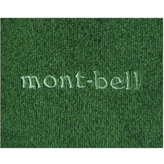 mont bell(モンベル)の良品　モンベル　mont-bell　シャミース　グリーン　緑　マフラー レディースのファッション小物(マフラー/ショール)の商品写真