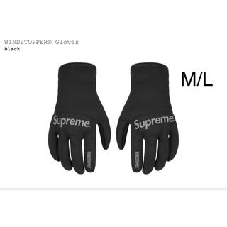 シュプリーム(Supreme)のWINDSTOPPER® Gloves 黒M/L(その他)