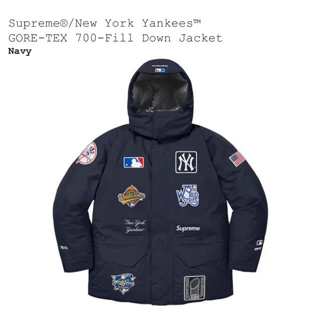 Supreme New York Yankees  fill down