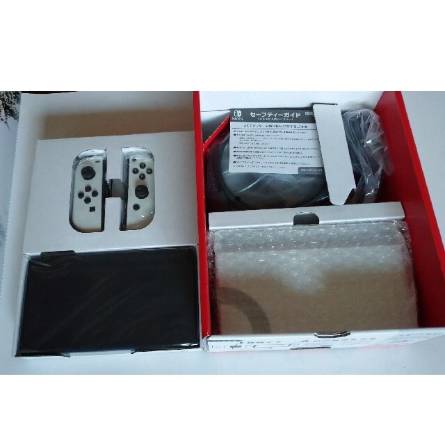 【新品、未使用】任天堂スイッチ (有機EL) JOY-CON ホワイト