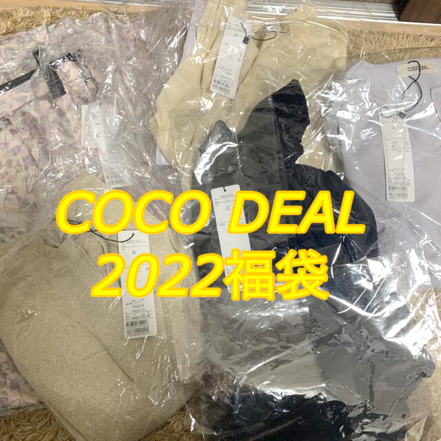 COCO DEAL(ココディール)のCOCO DEAL 福袋 ココディール ワンピース ニット スカート トップス レディースのトップス(ニット/セーター)の商品写真
